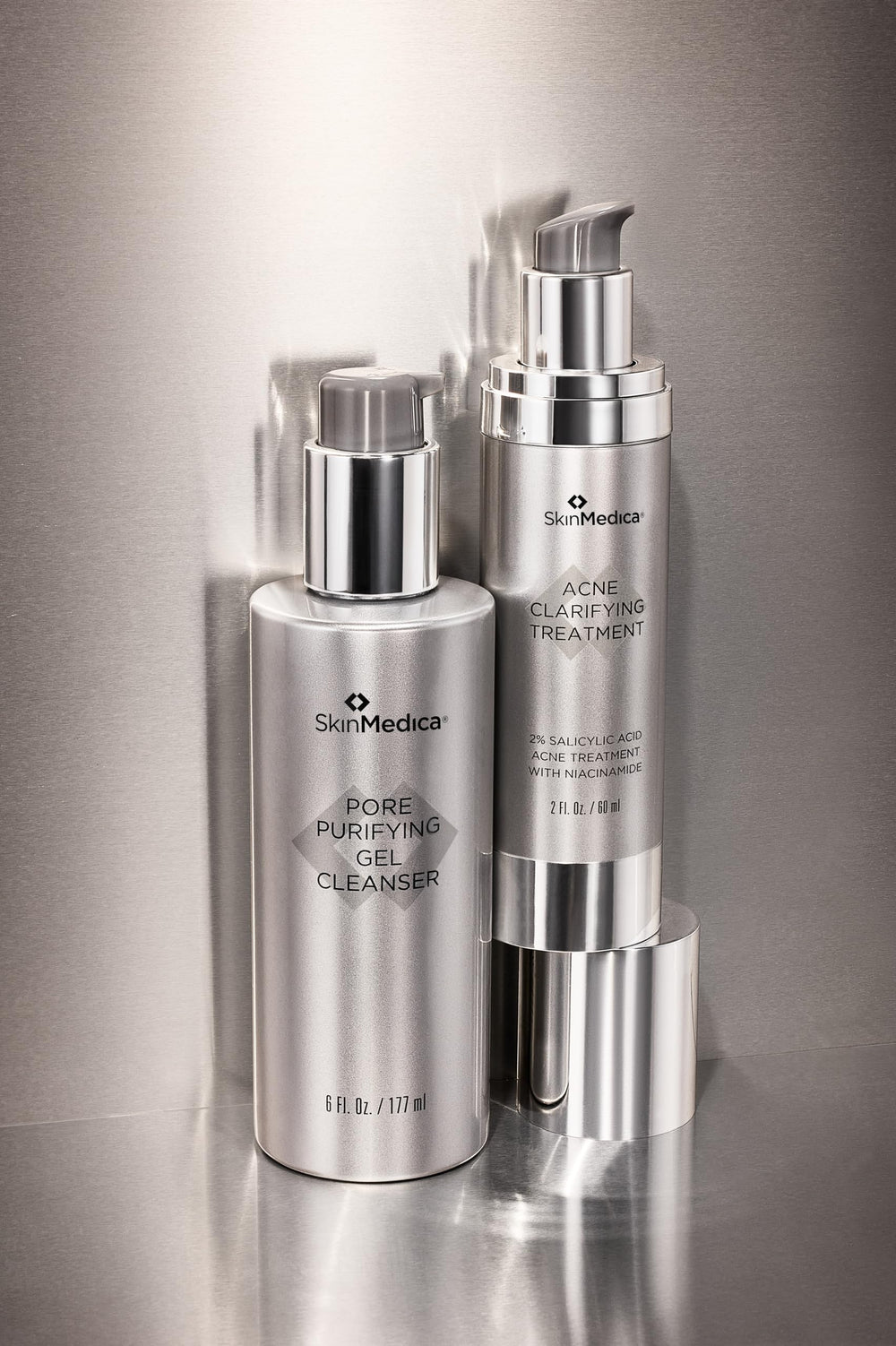 SkinMedica gel purificador de poros, textura en gel suave para un rostro limpio