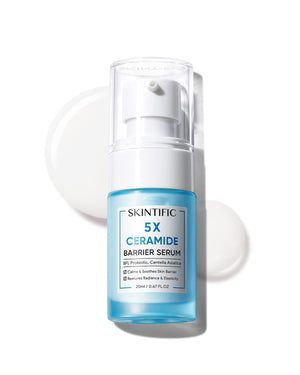 Textura detallada de SKINTIFIC 5X ceramidas para reforzar la barrera.