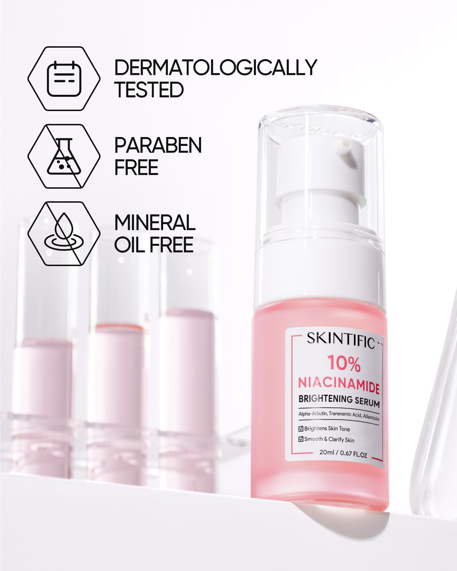 Textura sedosa de SKINTIFIC, ideal para rutina diaria de cuidado facial