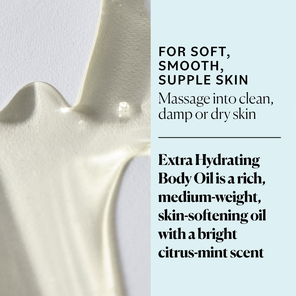 Aroma de naranja y menta del aceite corporal Sky Organics