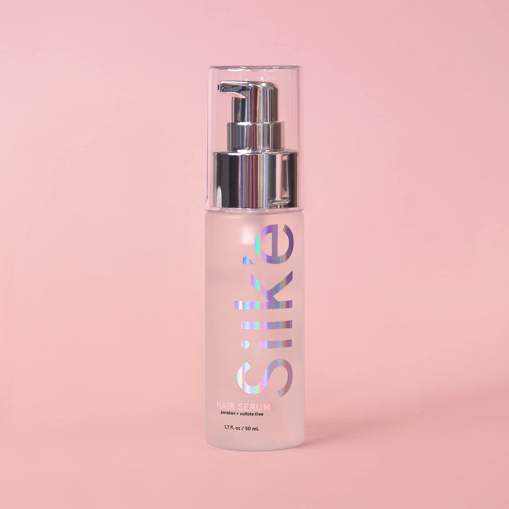 Sleek'e Silk'e Serum: textura sedosa realzada al tacto.