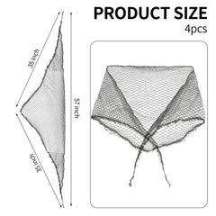 Sliverdew red malla triangular para dormir, comodidad nocturna