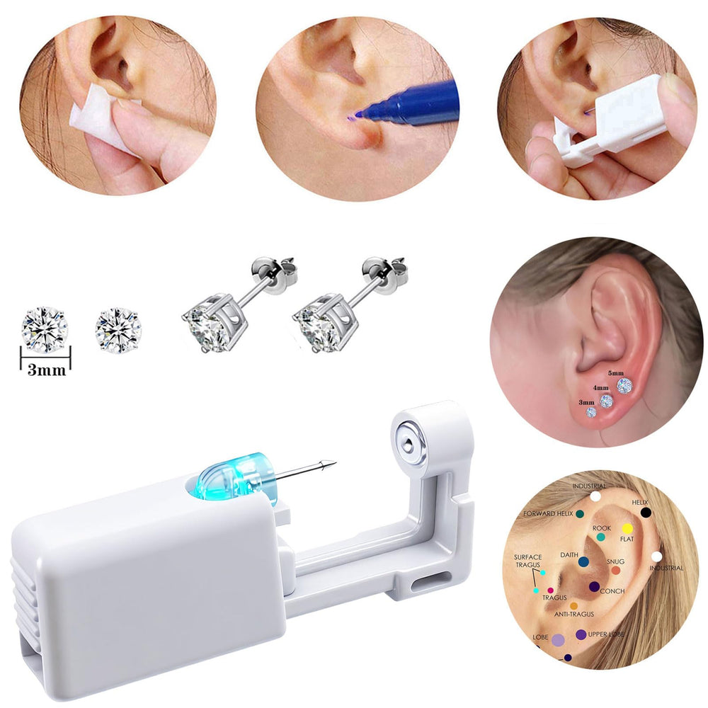 SLVIEKAE aretes cristal 4mm con detalle moderno