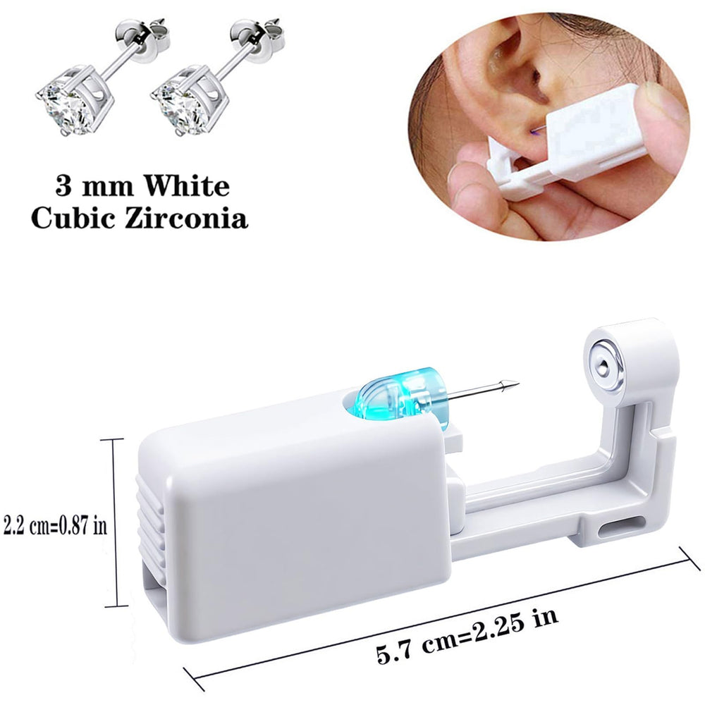 SLVIEKAE aretes cristal 5mm opción más visible