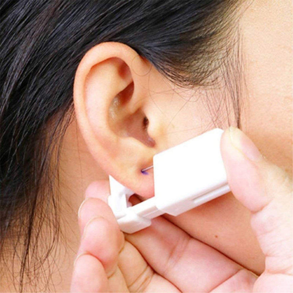 Aretes CZ 20G preinstalados en SLVIEKAE, opción elegante