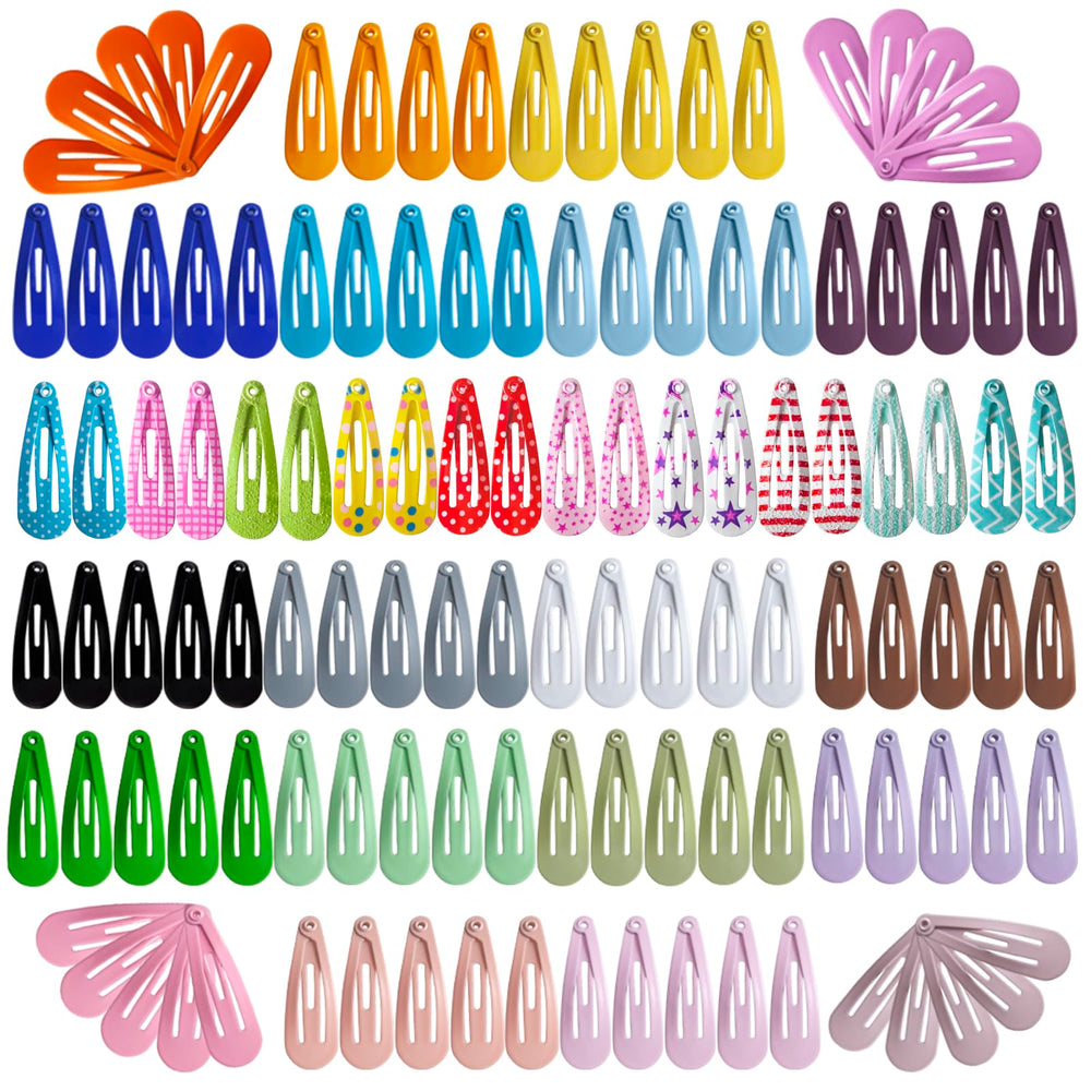 SLYFTE prendedores snap mini para niñas, colores brillantes para cabello delicado.