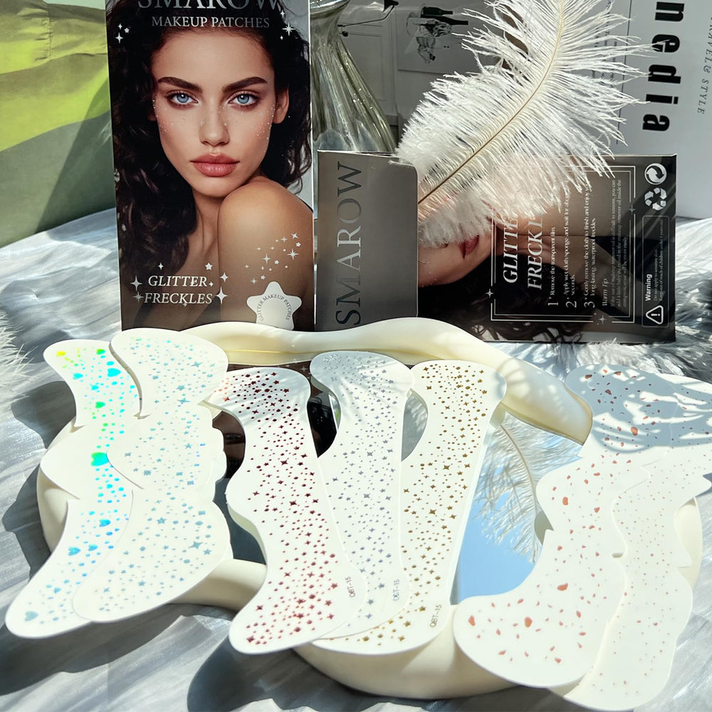Smarow pecas brillantes para el cuerpo, realza tu look con brillo duradero.
