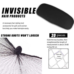 Smilco red invisible 22 pulgadas para cocina, controla cabellos durante servicio