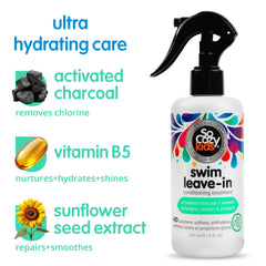 SO COZY Swim con carbón activado limpia suavemente el cabello tras la piscina