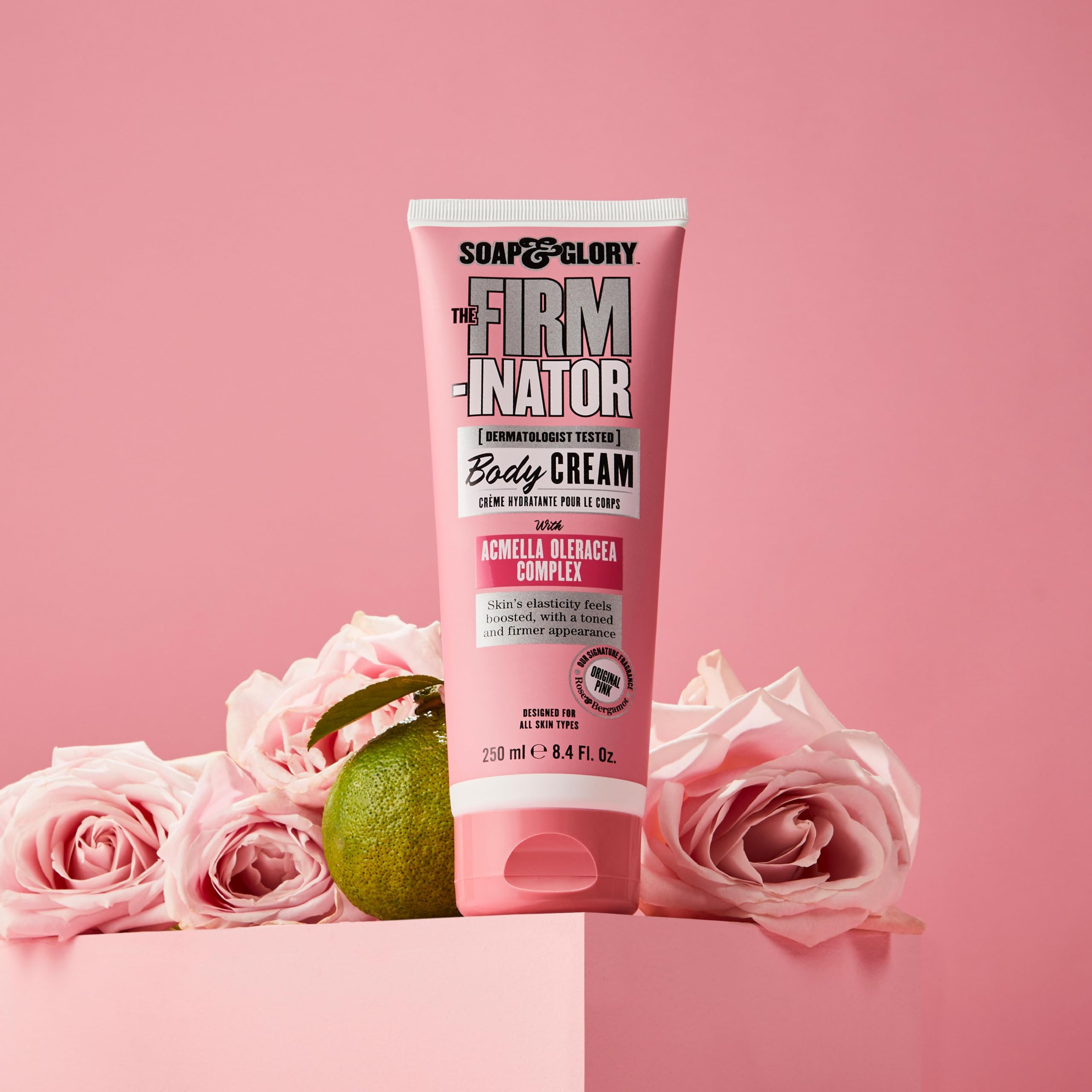 Soap & Glory The Firm-inator vegano y libre de crueldad para cuidado responsable.