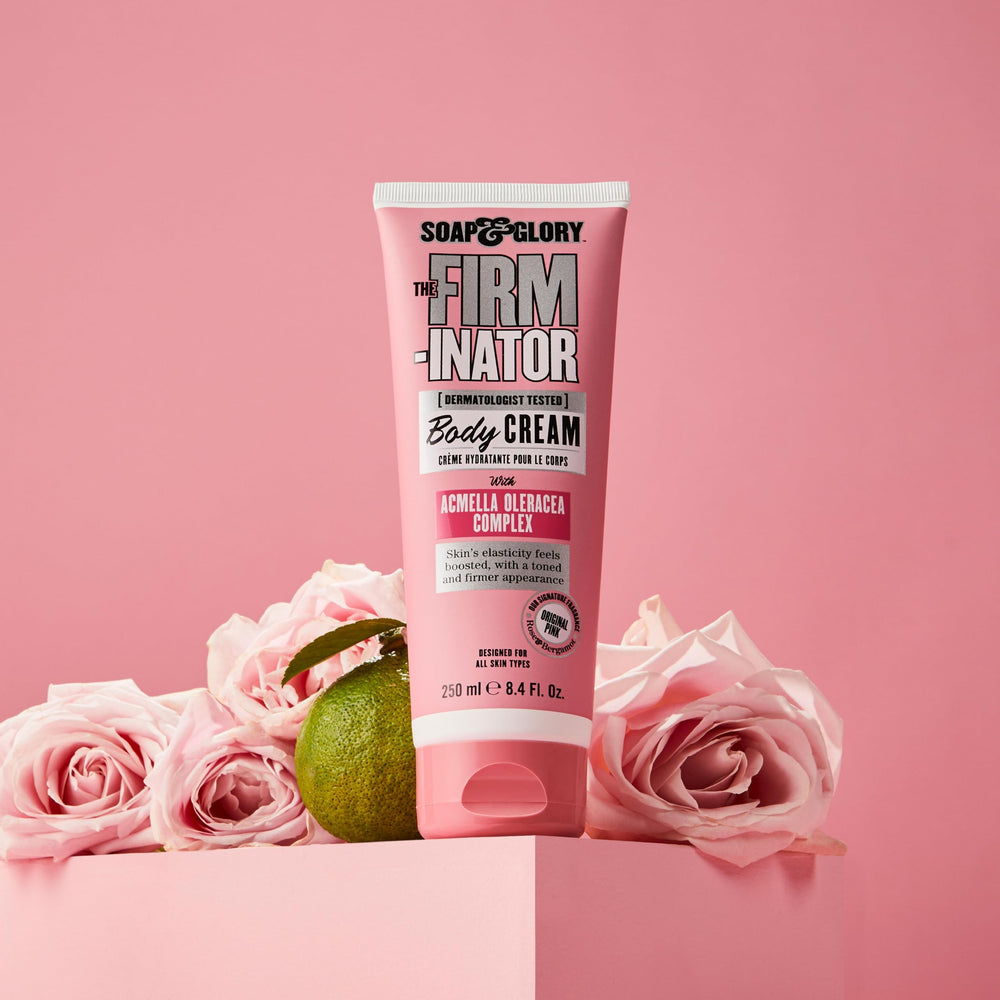 Soap & Glory The Firm-inator vegano y libre de crueldad para cuidado responsable.