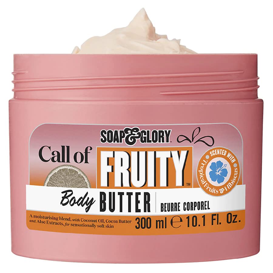 Soap & Glory Llamada Fruta textura sedosa: uso rápido tras ducha