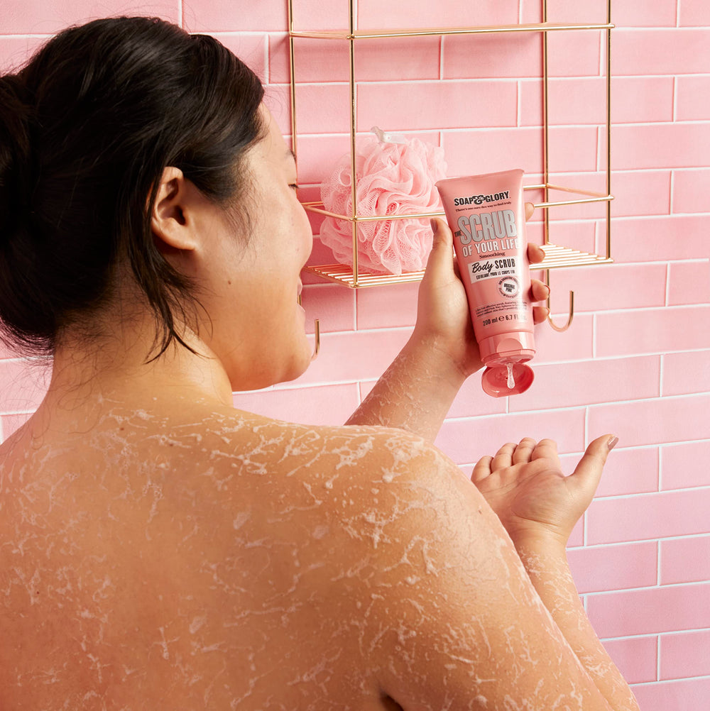 Soap & Glory Original Pink aroma bergamota y rosa para ritual diario relajante.