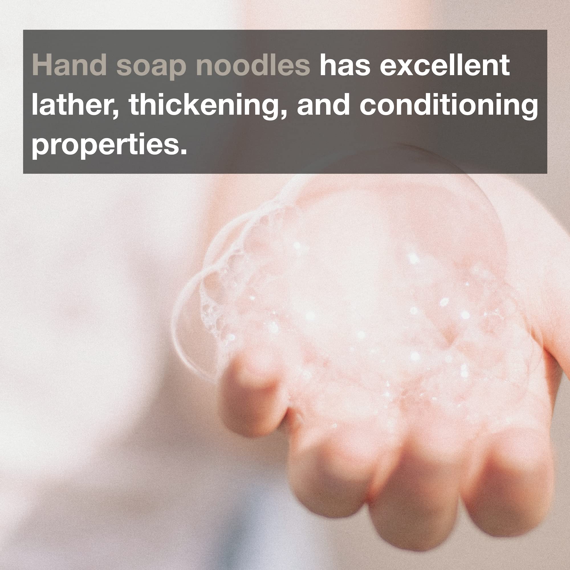 Soapeauty SCI noodles derretidos, guía para incorporar en la fase acuosa.