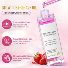 Soft Serve After Shave Oil, absorción rápida: aroma frutal para piel fresca.
