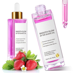 Soft Serve After Shave Oil, bote: hidratación suave para rostro y cuerpo.