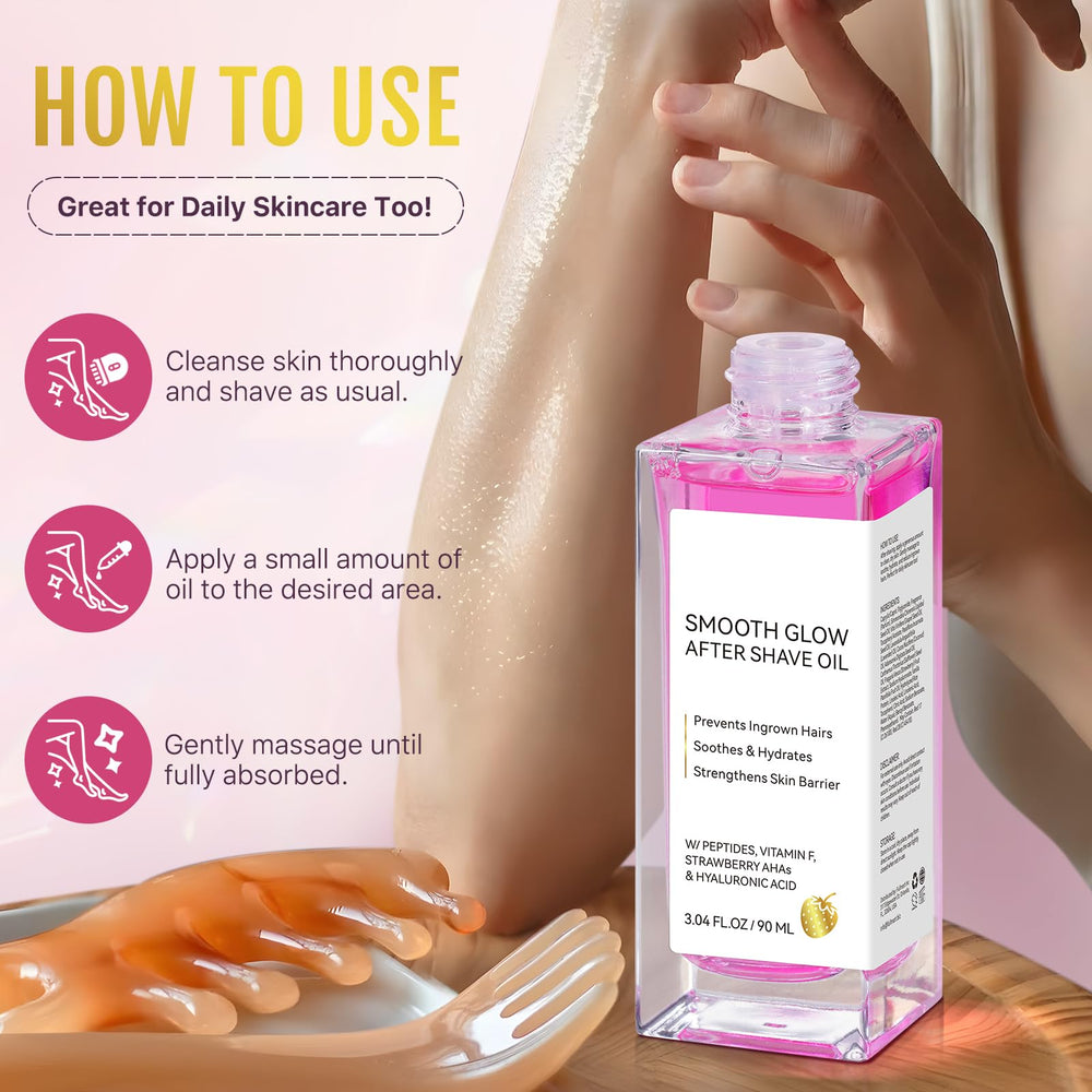 Soft Serve After Shave Oil, piel sensible: cuidado suave diario.