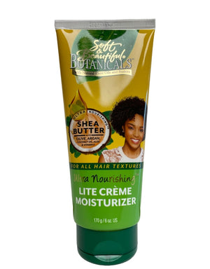 Soft & Beautiful crema hidratante ultra ligera, embalaje de 177 ml para uso diario.