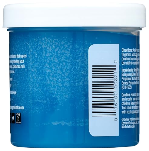 Softee Bergamot, aplicación con dispensador para peinado definido.