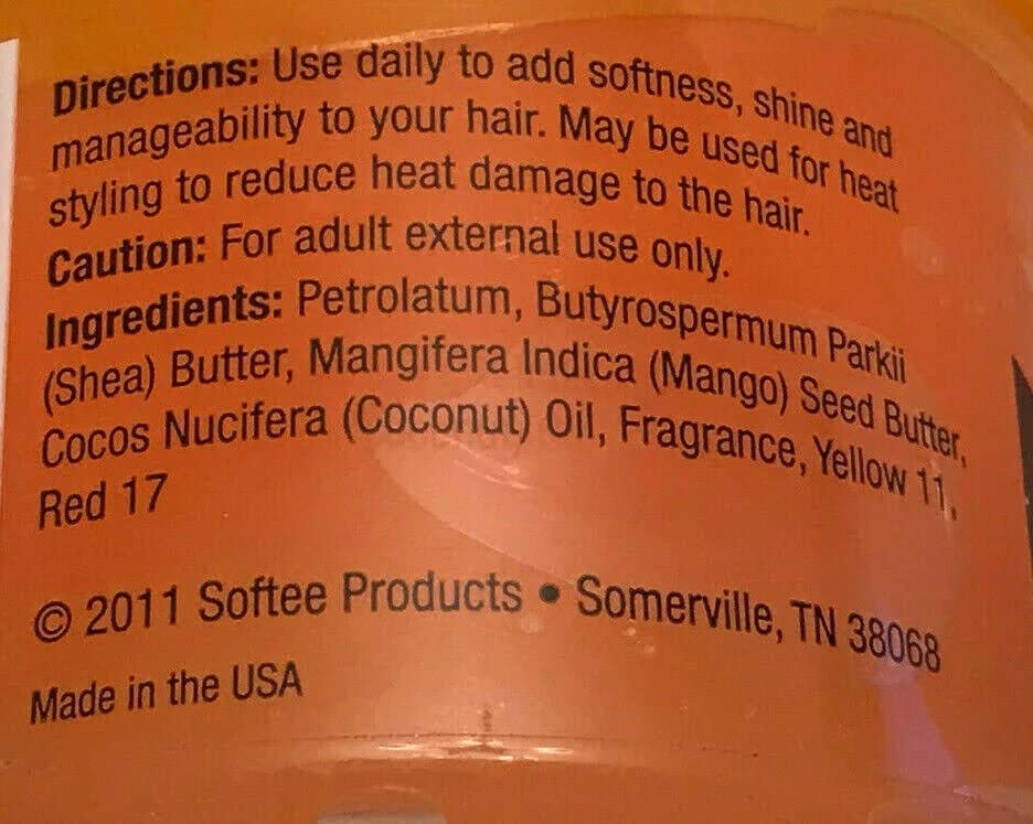 Softee Mango Manteca: ritual diario para cabello y cuero cabelludo saludables.