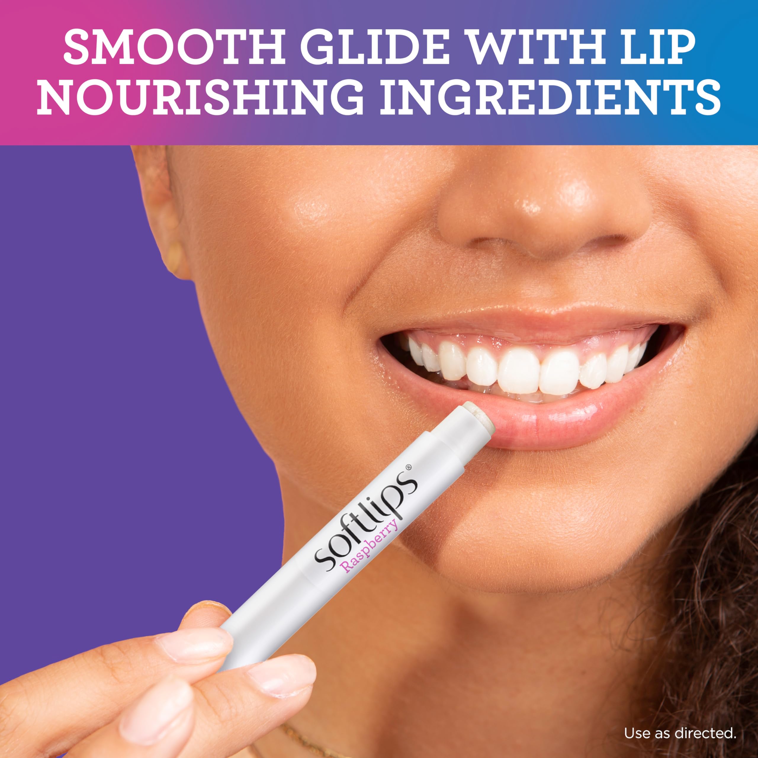 SoftLips diseño compacto para llevar en bolso todos los días.