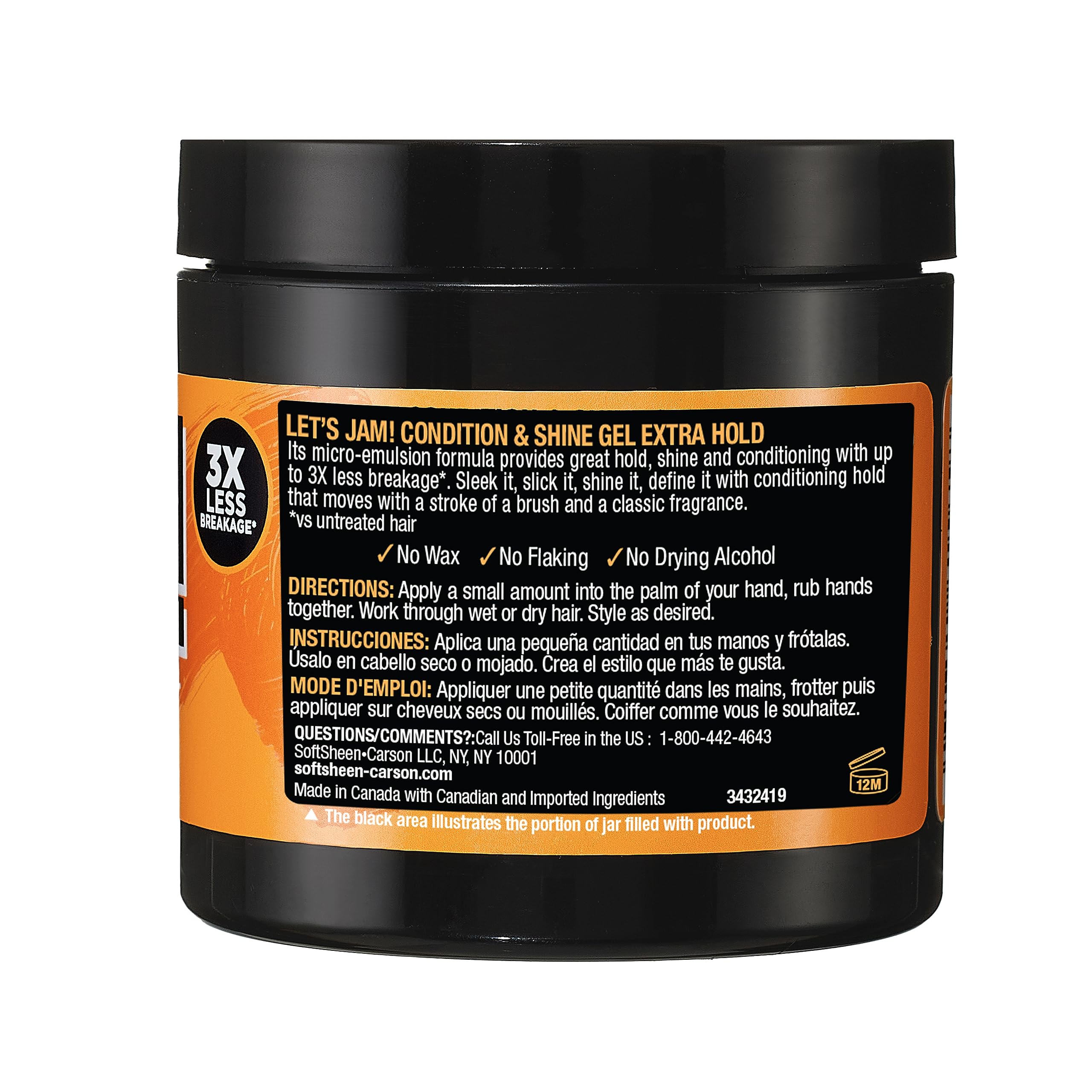 SoftSheen-Carson Dark and Lovely Let's Jam empaque compacto 4.4 oz para viajar