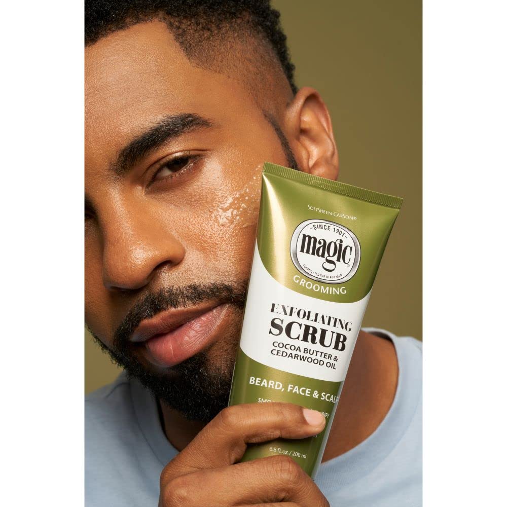 SoftSheen Magic manteca de cacao: ingrediente nutritivo para piel y barba.