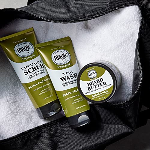 SoftSheen Magic suavidad de la piel: exfoliación suave que deja piel fresca.