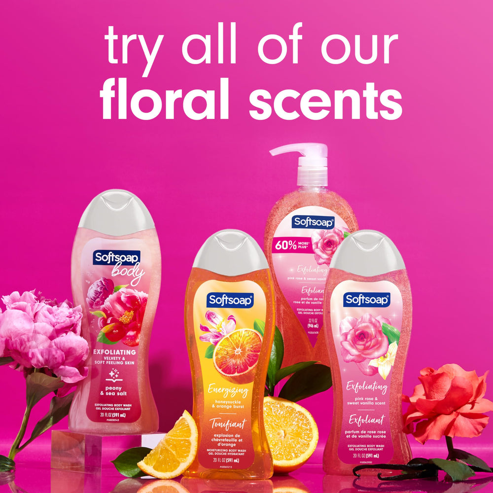 Softsoap probado dermatológicamente para confianza en la piel.