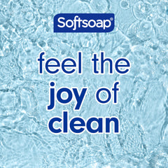 Softsoap Etiqueta divertida en envase para una experiencia de ducha alegre.