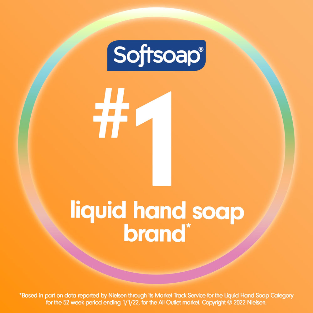 Jabón Softsoap con espuma cremosa para lavado suave de manos