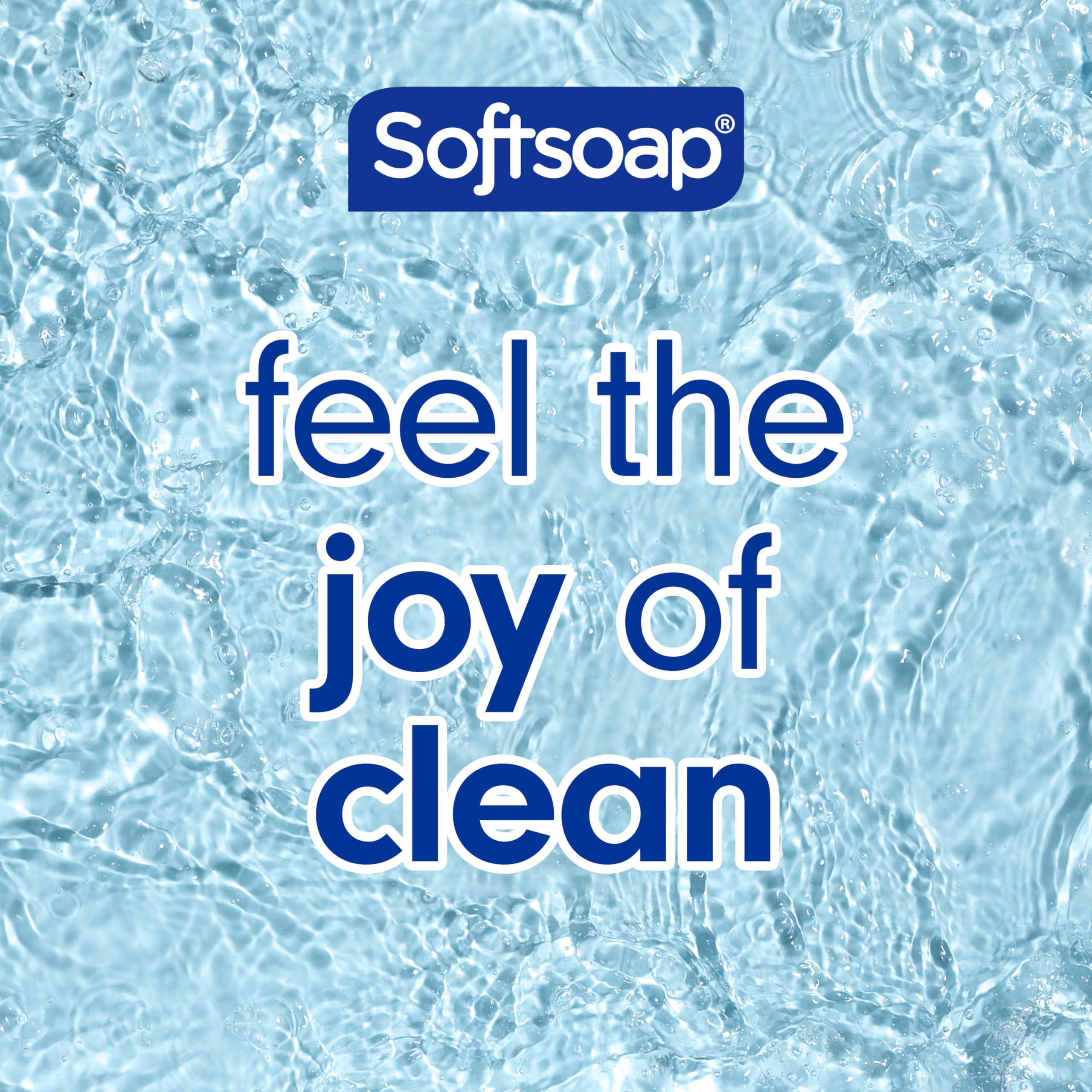 Softsoap jabón manos con fragancia pera, aroma fresco para lavado diario