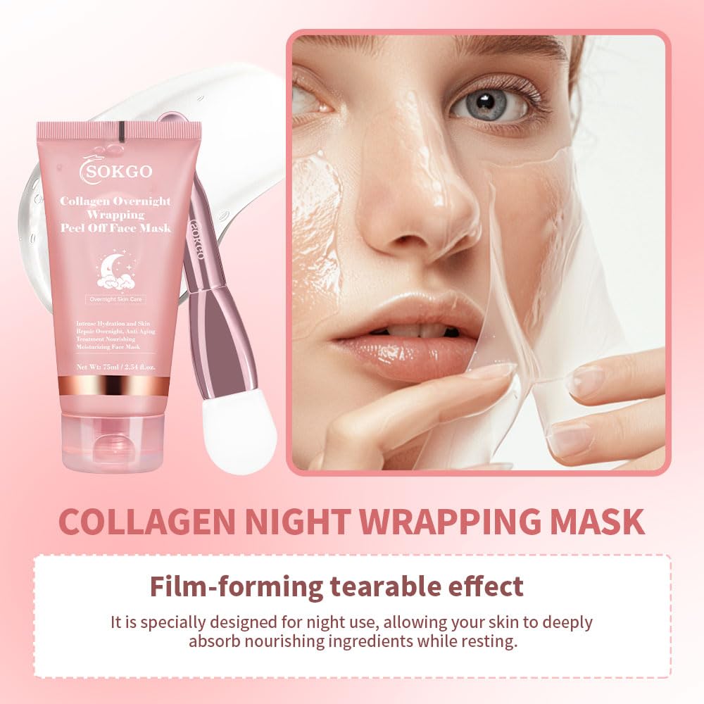 Sokgo Collagen elasticidad reafirmante noche promueve una piel más firme