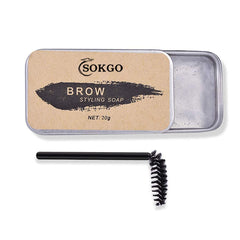 Sokgo Jabon Cejas 3D: textura homogénea para definir cejas naturales.
