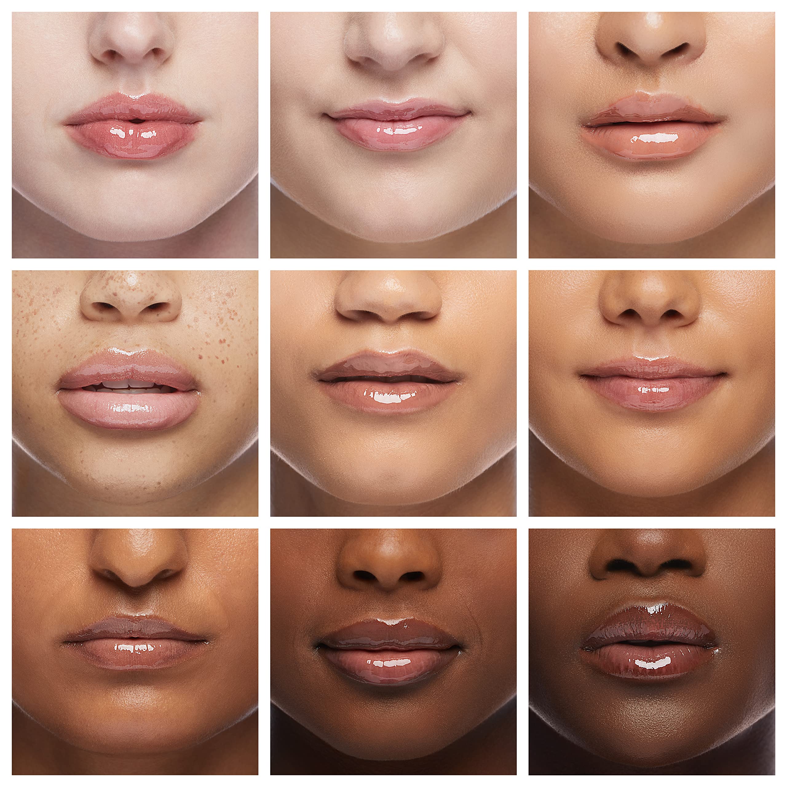 Sokgo Labios Textura Cristalina brilla con acabado claro.