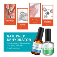 Sokgo primer de uñas para mayor adherencia entre uñas y gel UV.