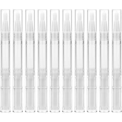 SOKOSEY bolígrafo para aceite de cutícula transparente 3ml, ideal para cuidado diario de uñas.