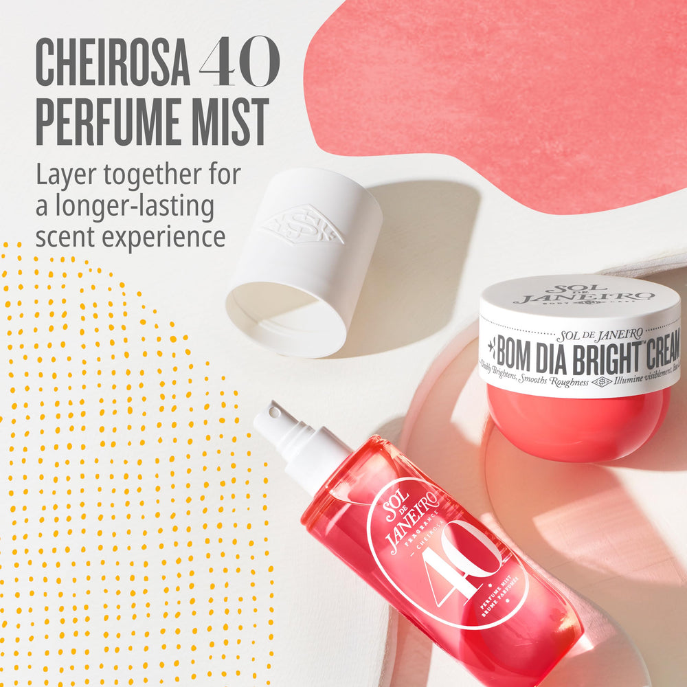 Perfuma suavemente la rutina diaria con la fragancia Cheirosa 40.