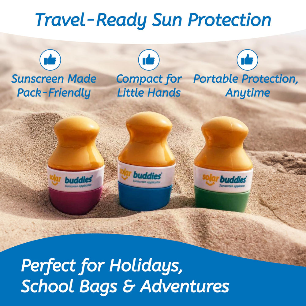 Solar Buddies: indicador 100 ml para controlar las porciones al viajar.