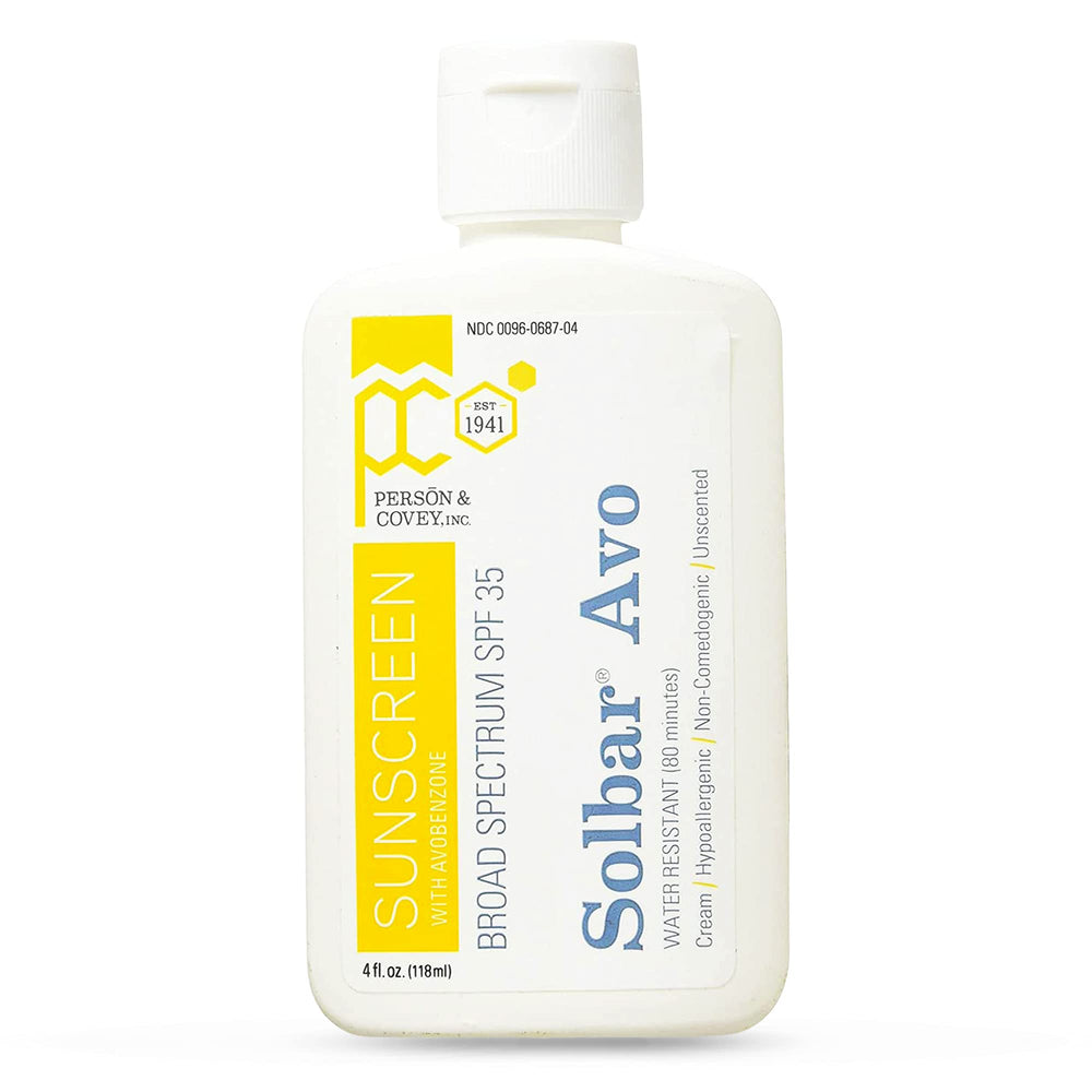 Solbar AVO SPF 35 protector solar de 4 oz para uso diario.