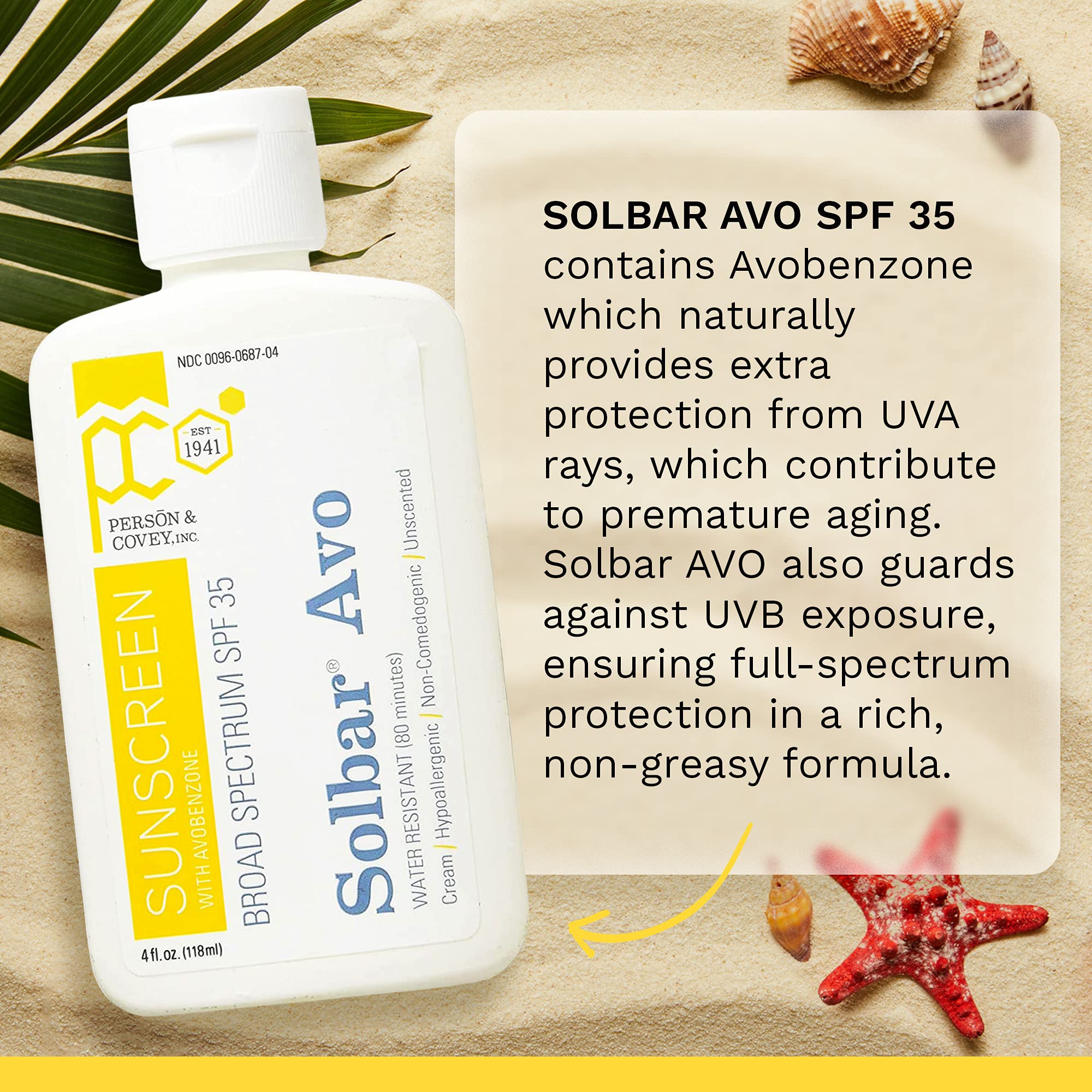 Solbar AVO SPF 35: ideal para actividades al aire libre.