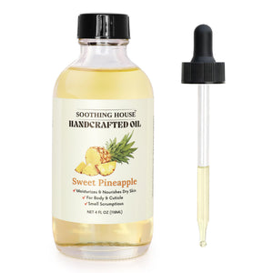 Soothing House Aceite corporal piña dulce, botella para hidratación diaria