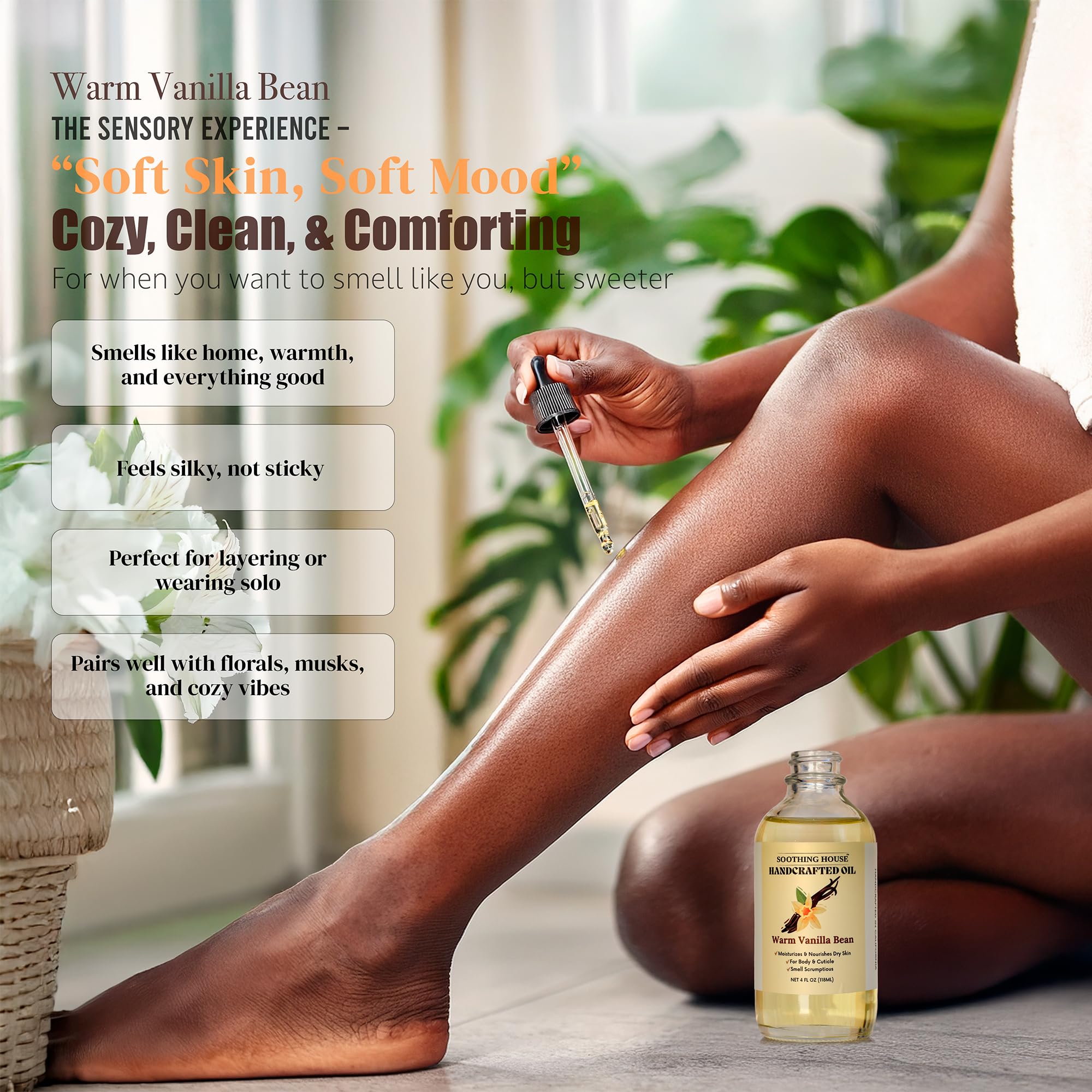 Soothing House Ingredientes Limpios: sin parabenos ni sulfatos para cuidado suave.