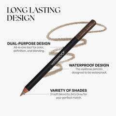 Muestra en piel del color Taupe Verdadero para tono suave y realista.