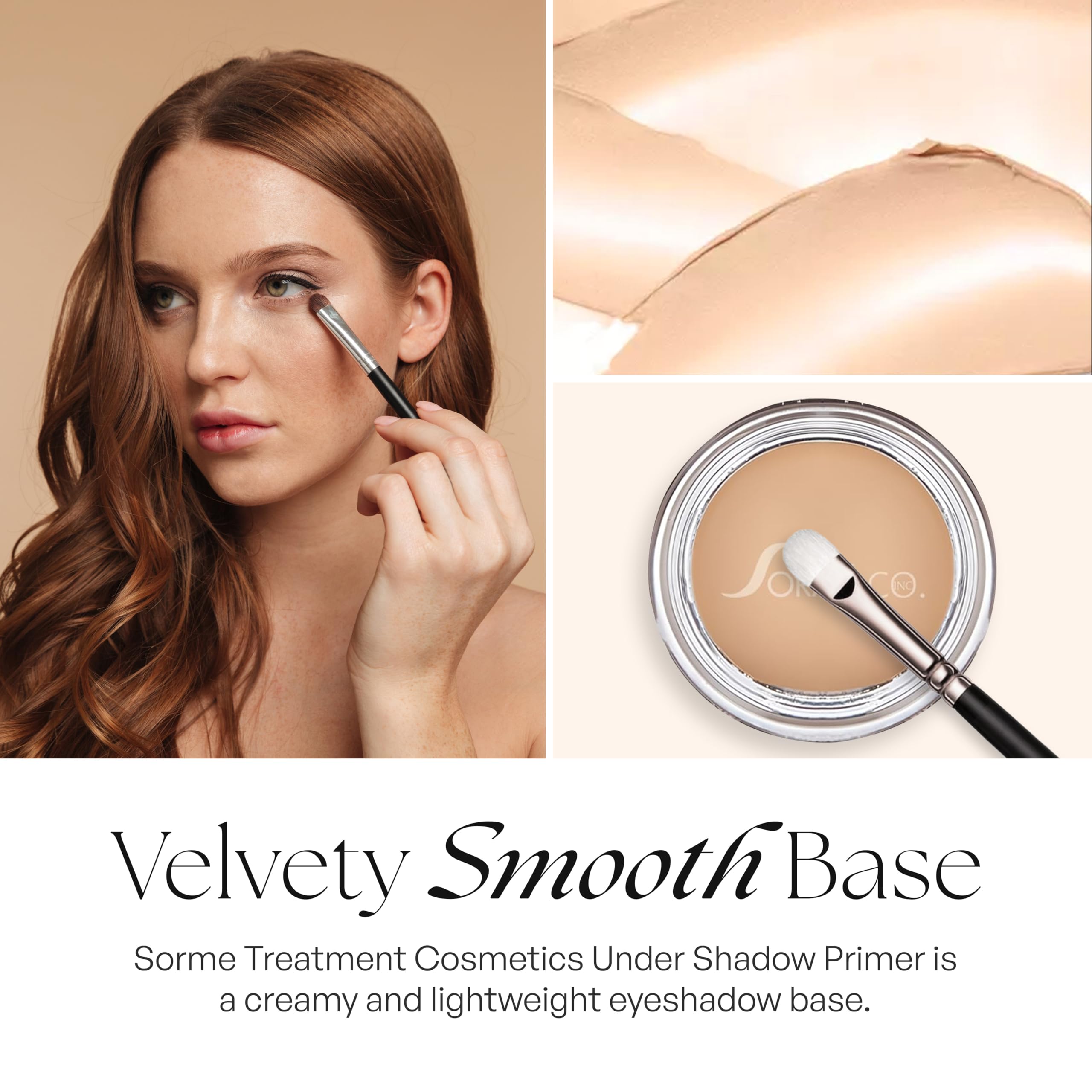 SORMÉ PRO Under Shadow Primer: aplicacion rapida en parpados para tono uniforme.
