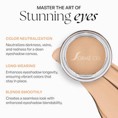 SORMÉ PRO Under Shadow Primer: realza colores, reduce caida de color y ofrece durabilidad suave.