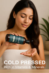 SOULSATION Aceite de jojoba orgánico para cuerpo, hidratación rápida y suave.