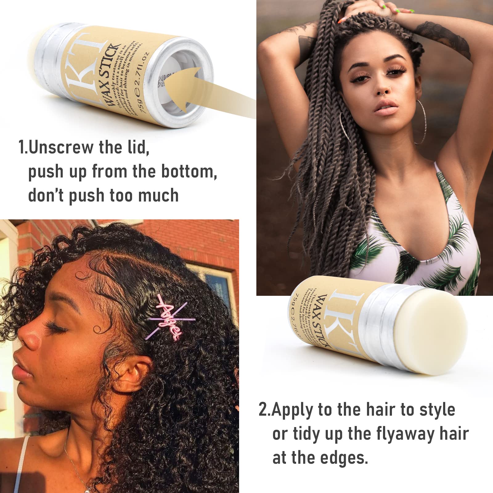 SOVONCARE barra cera textura ligera y no pegajosa para cabello suave.