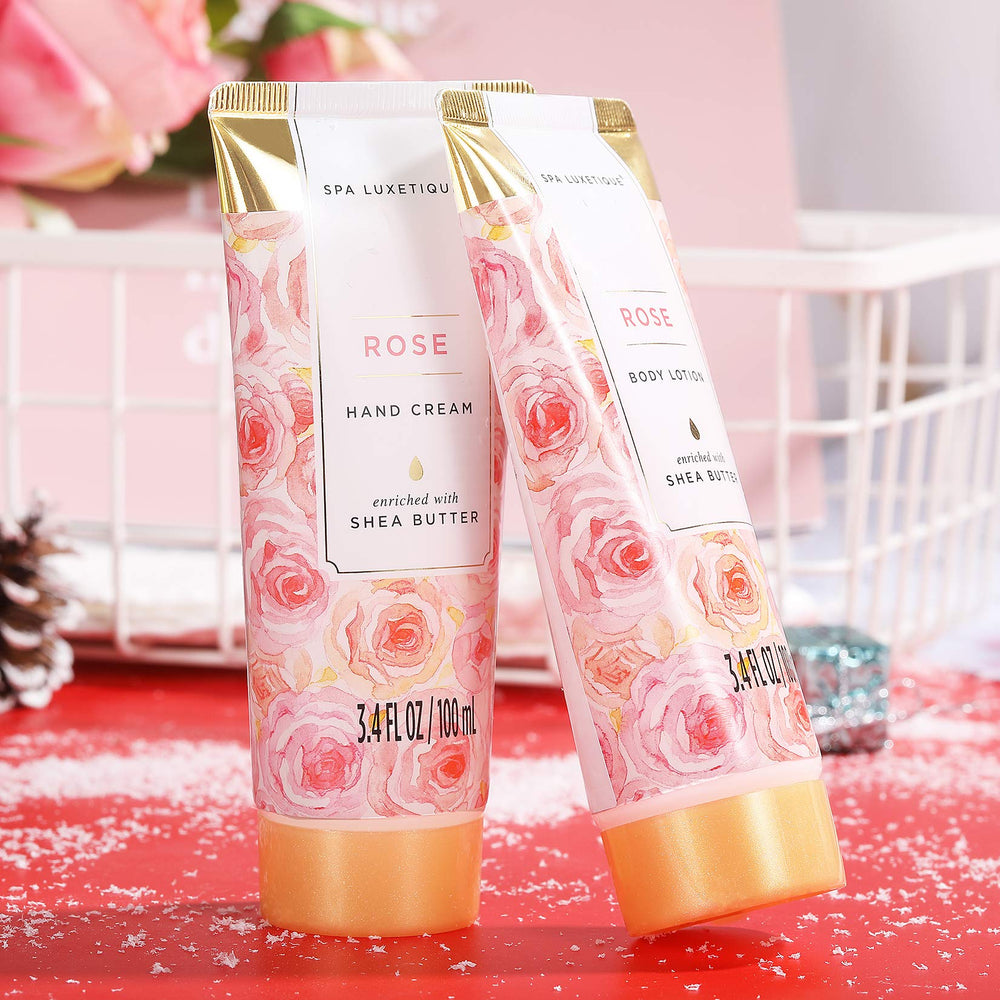 Bombas de baño Spa Luxetique con aroma a rosa para relajación