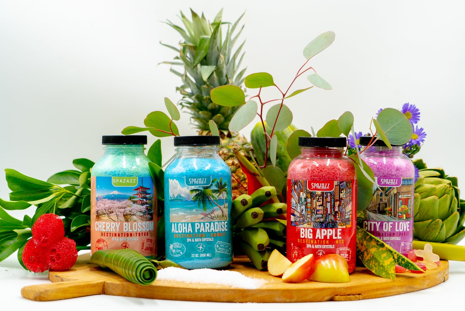 Spazazz Destinations Nueva York aroma duradero para spa en casa